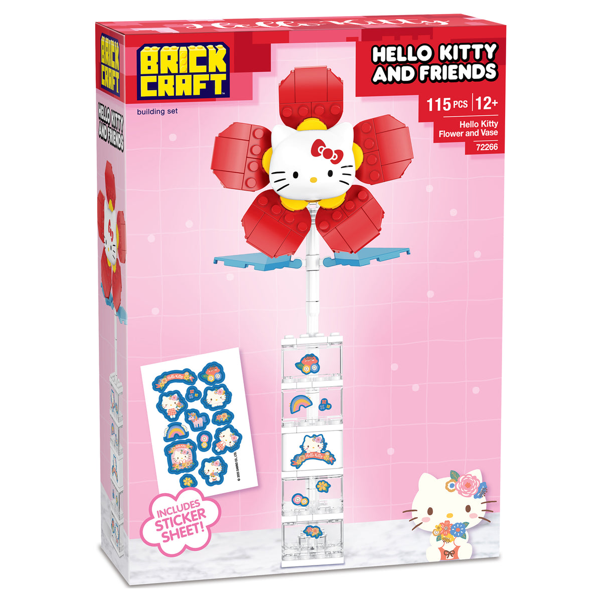 Hello Kitty Flower & Vase