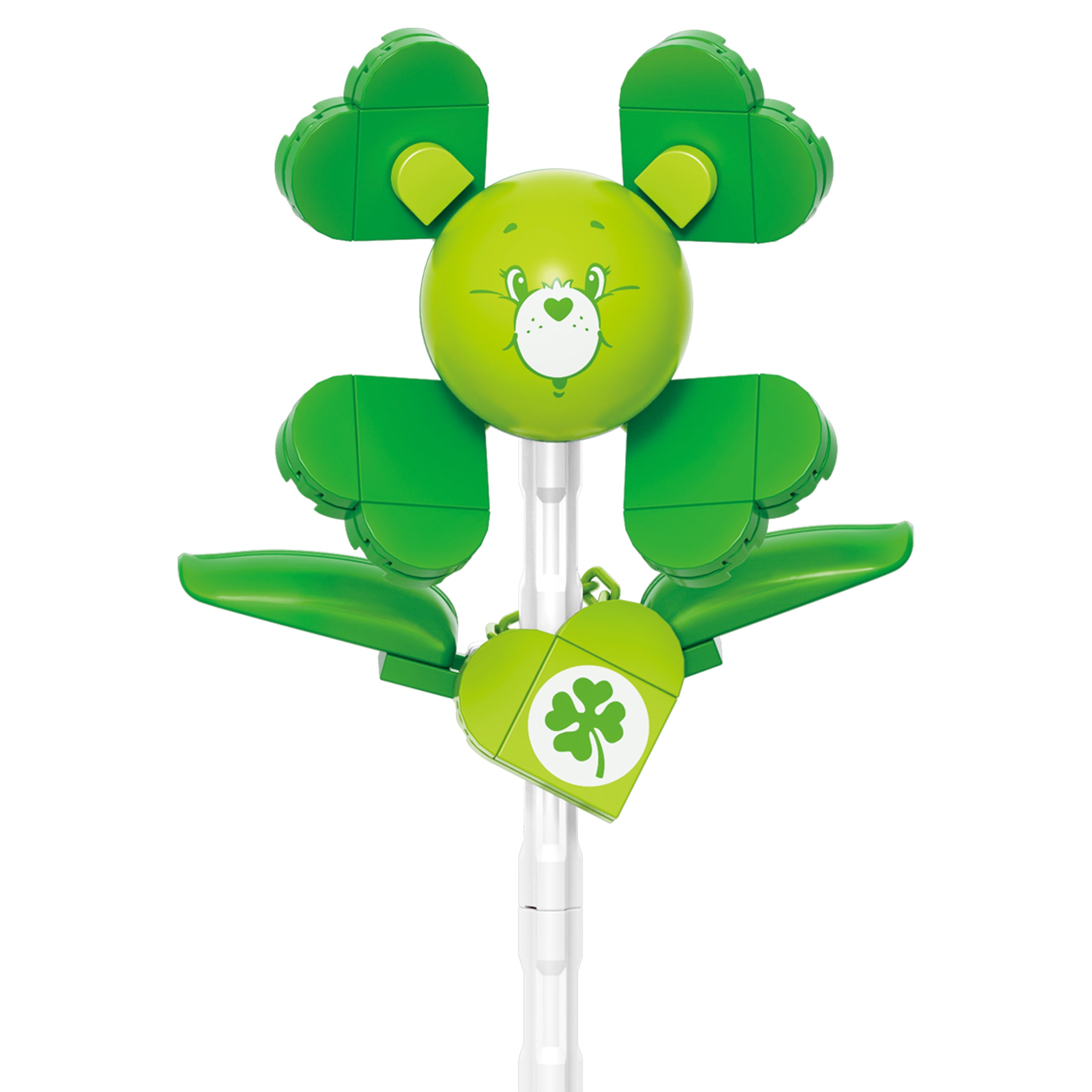 Brickcraft x Care Bears Cheer Bear Rainbow Flower Kit – 80 Pieces