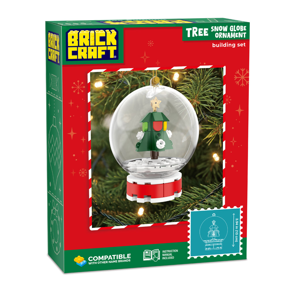 Tree Snow Globe Ornament