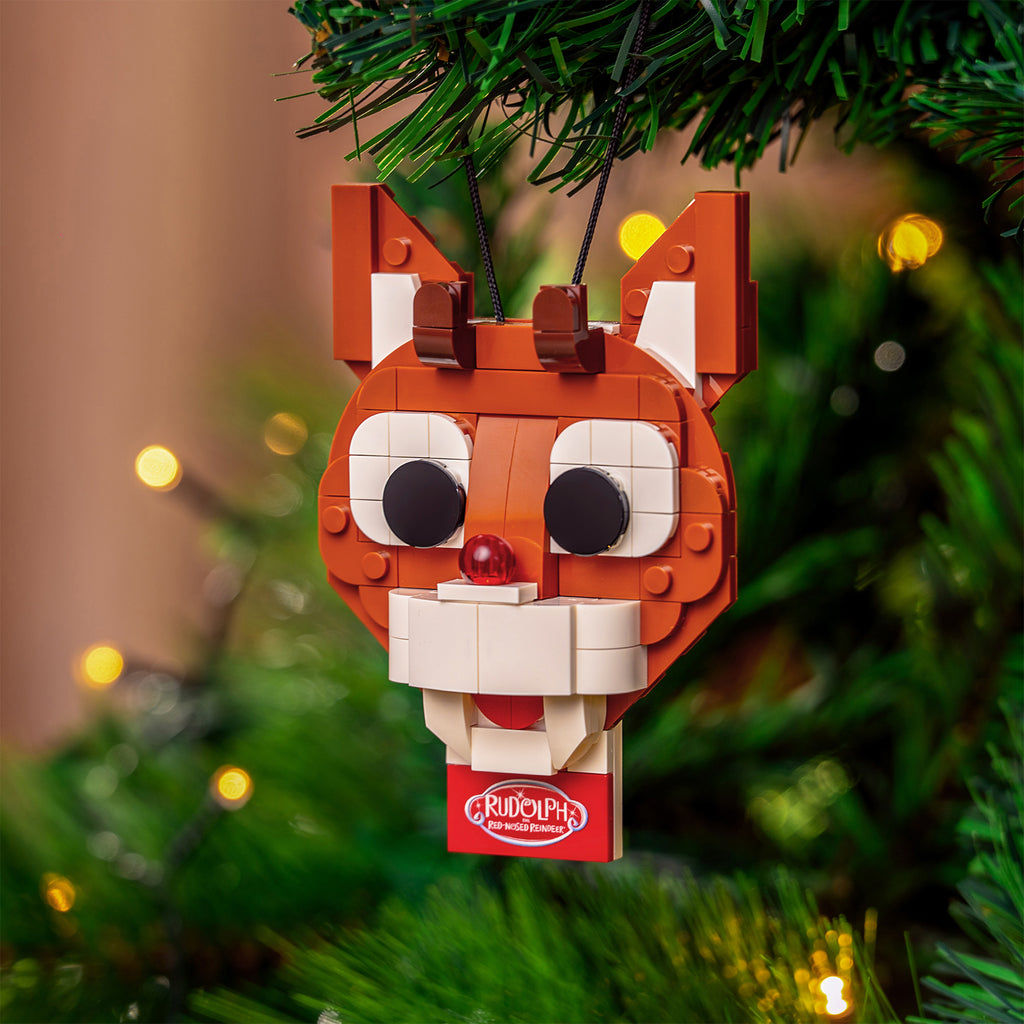 Brick Rudolph Rudolph x Rudolph Ornament Brick Building Set - 85-Piece Kit – Brickcraft