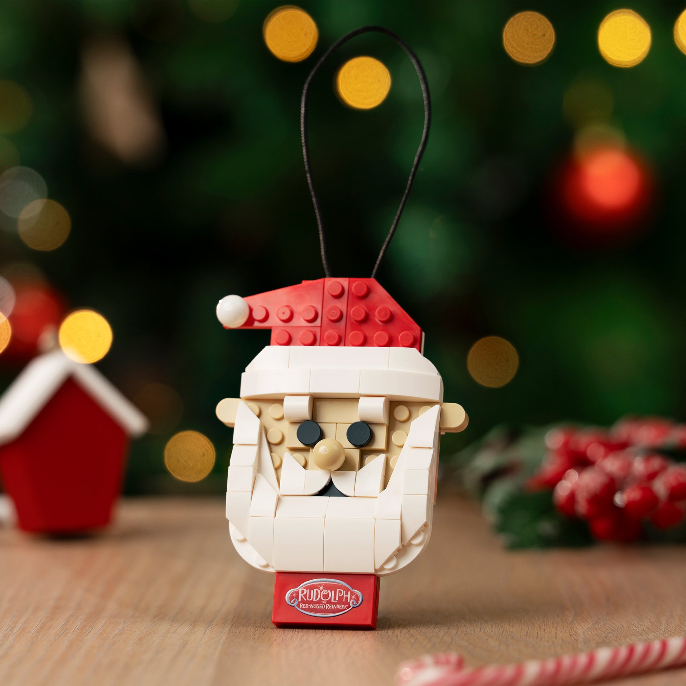 Brickcraft x Rudolph Santa Claus Ornament Brick Building Set