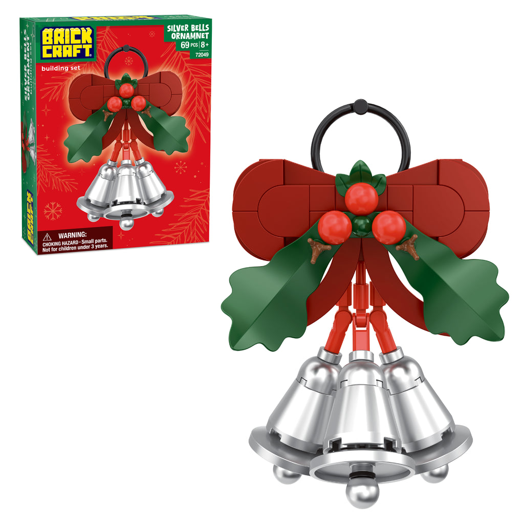 Silver Bells Ornament
