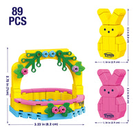 Peeps Easter Basket (Pink & Yellow)