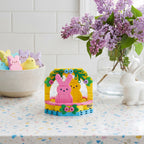 Peeps Easter Basket (Pink & Yellow)