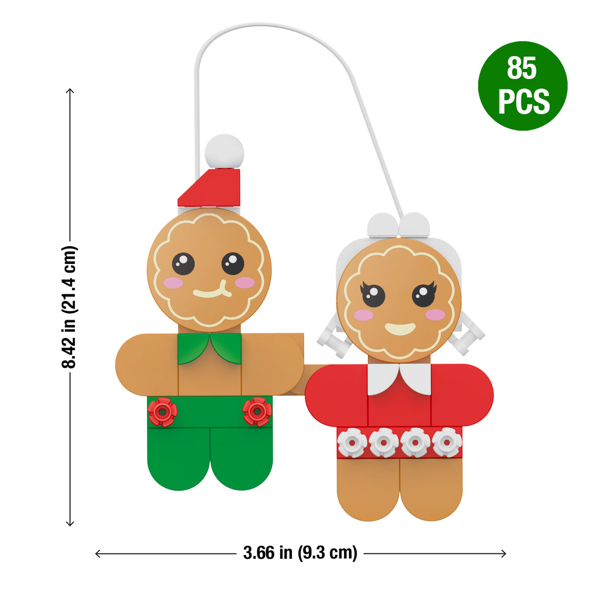 Gingerbread Family Ornaments