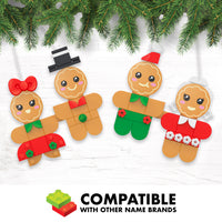 Gingerbread Family Ornaments