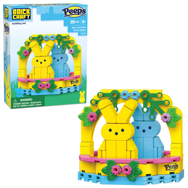 Peeps Easter Basket (Yellow & Blue)