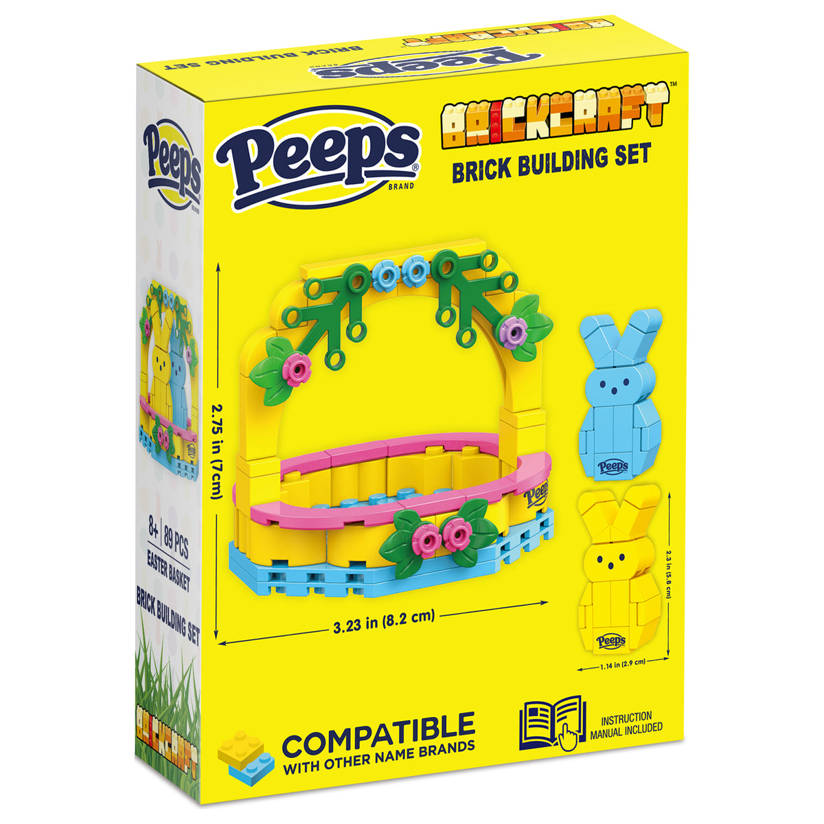 Peeps Easter Basket (Yellow & Blue)