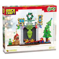 Grinch in Fireplace