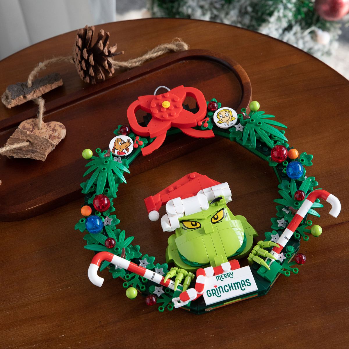 Grinch Wreath