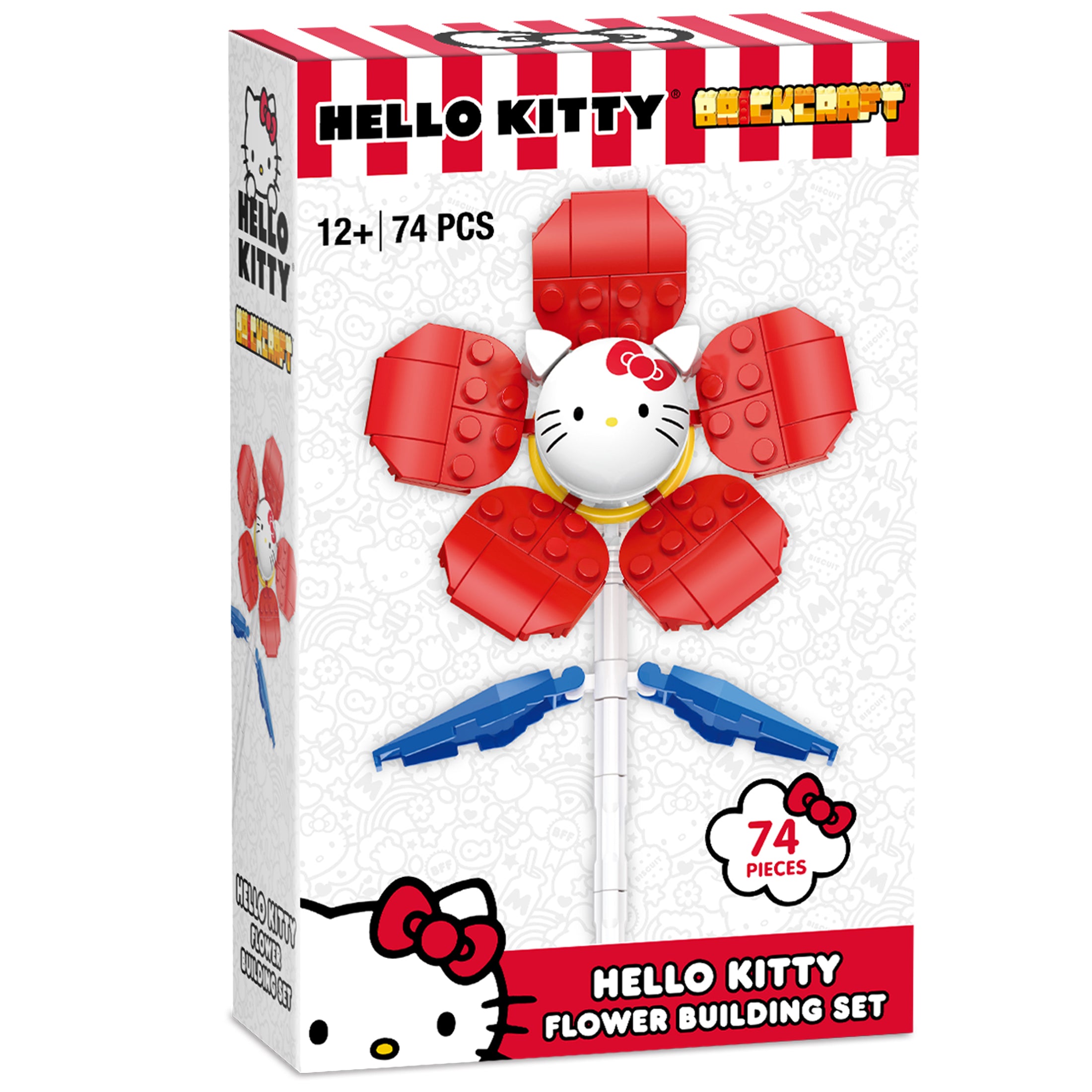 Brickcraft x Sanrio Hello Kitty Flower Brick Building Set – 74