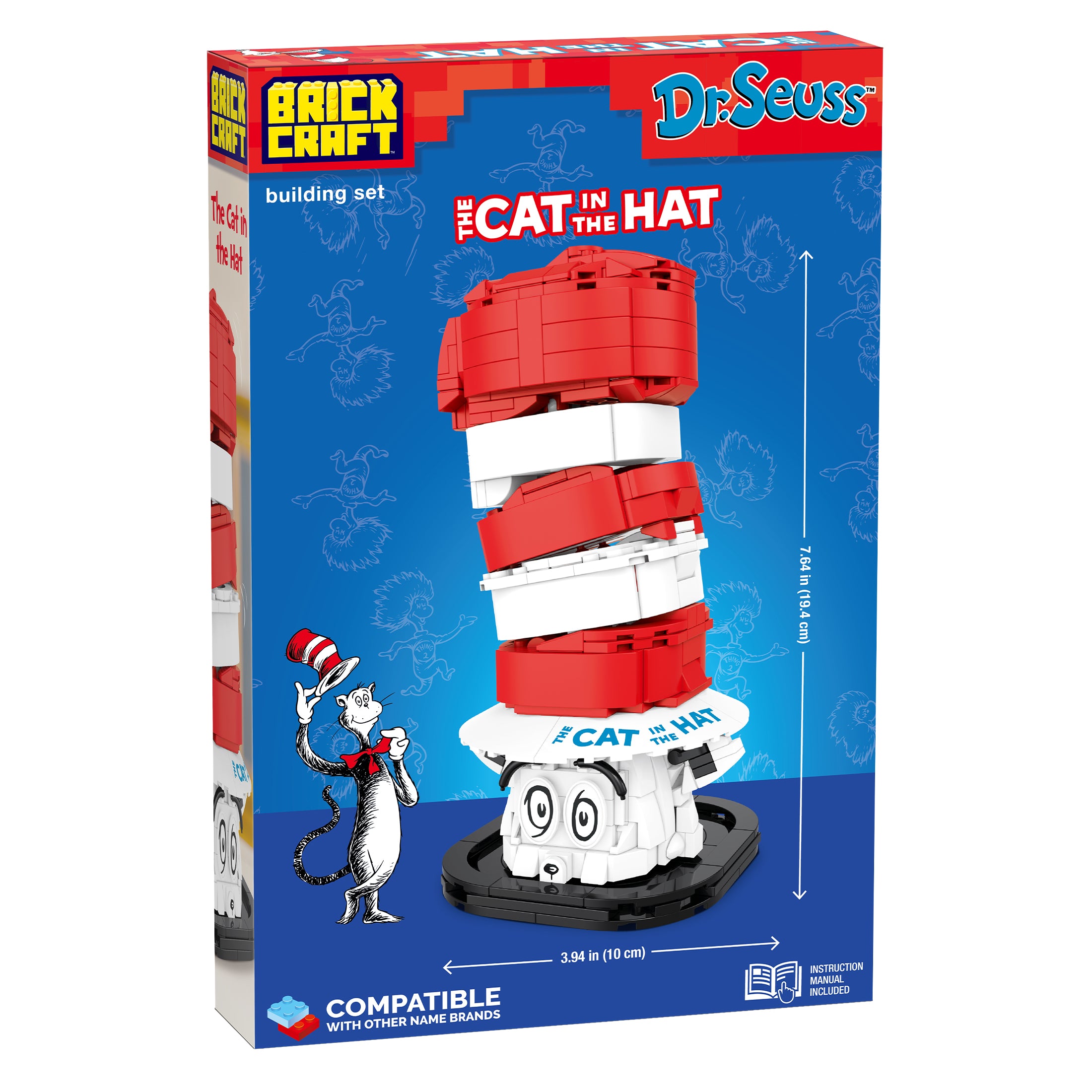Brickcraft x Dr. Seuss Cat in the Hat Brick Building Set – 520