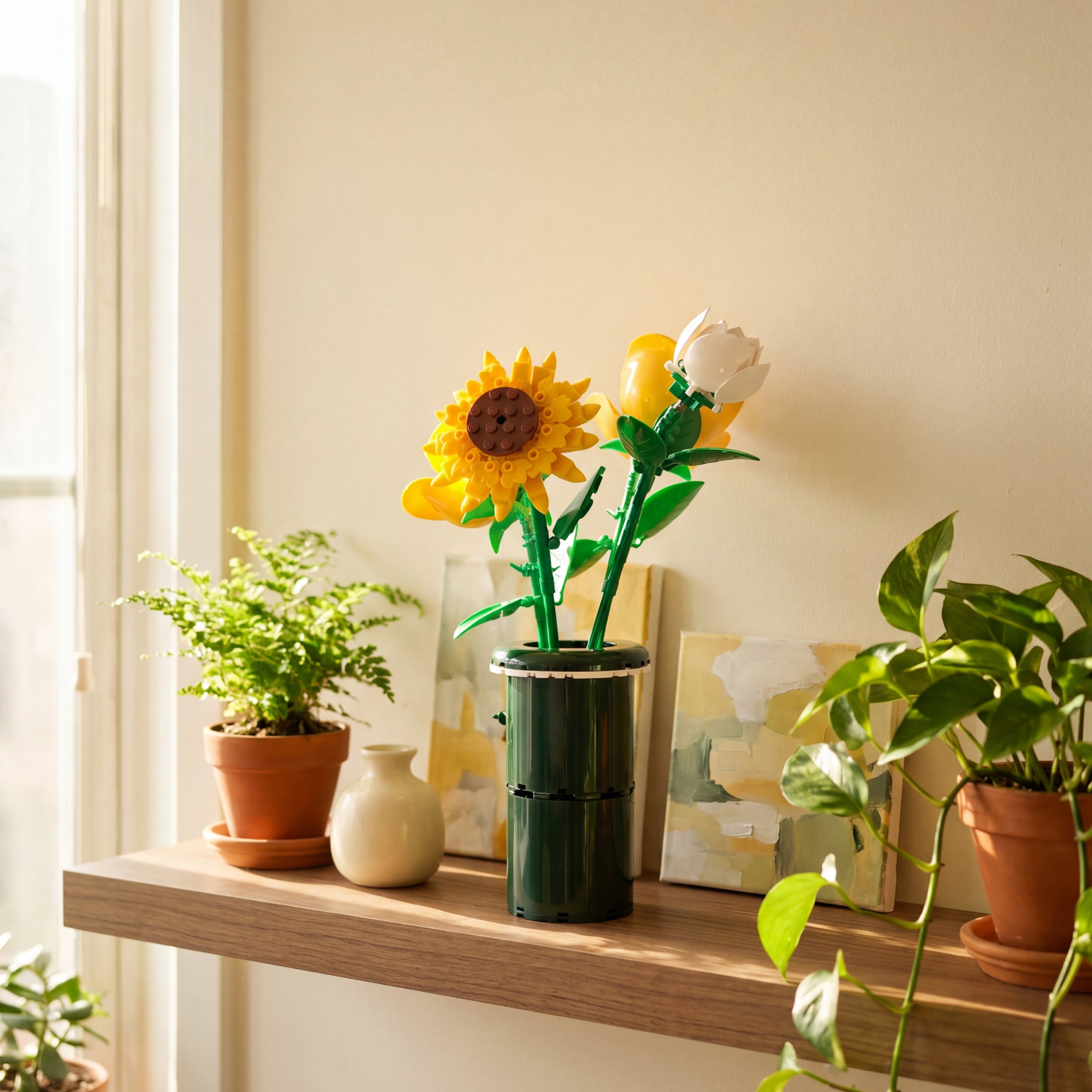 Floral Deco Vase
