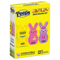 Peeps 3-Pack Bunnies (Yellow, Purple, Pink)