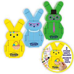 Peeps 3-Pack Bunnies (Blue, Green, Yellow)