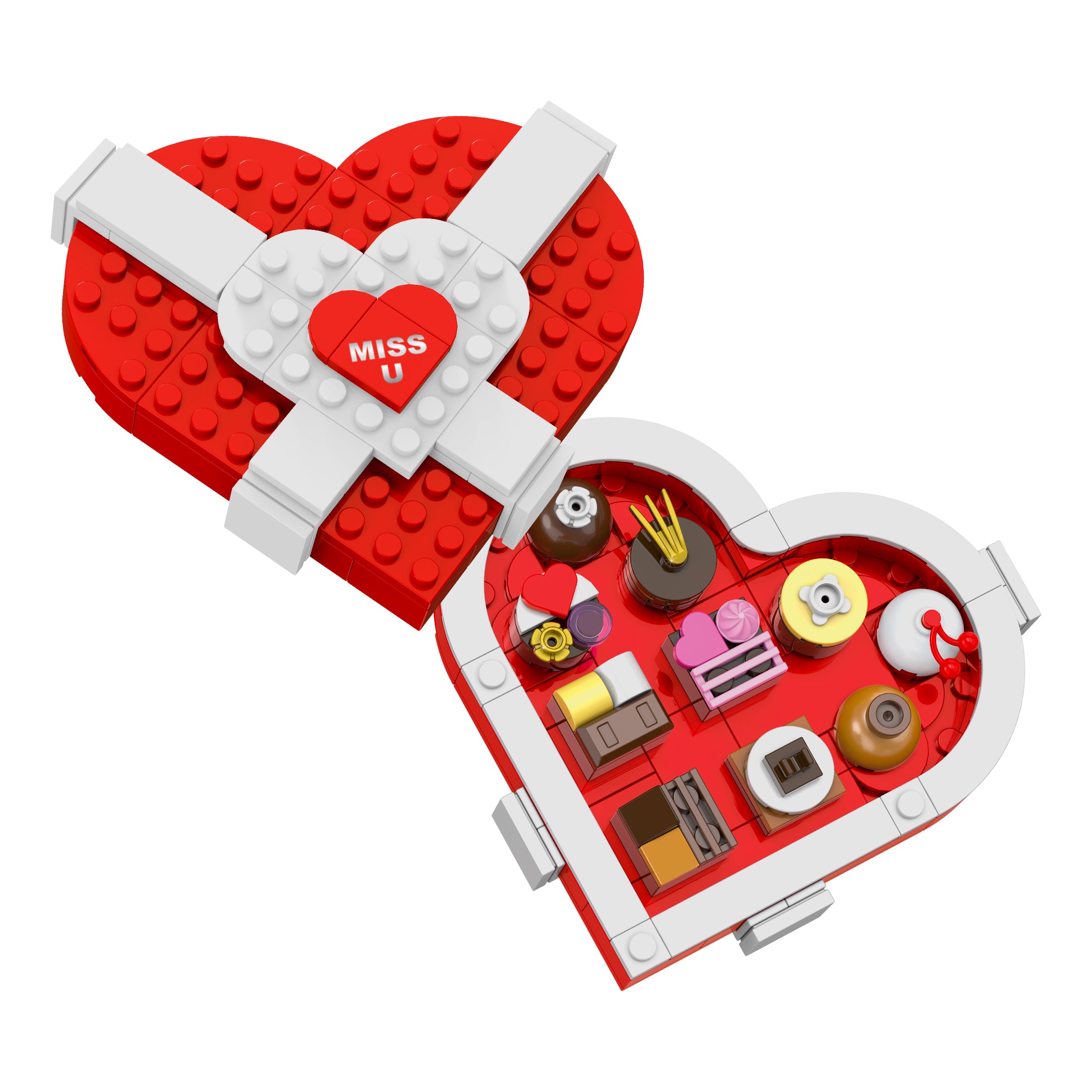 Brickcraft Valentine's Day – Romantic Brick Gift Sets