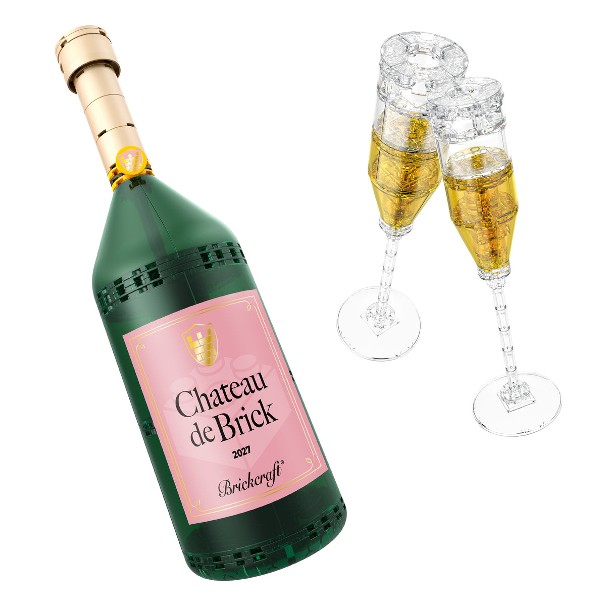 Chateau de Brick Bottle