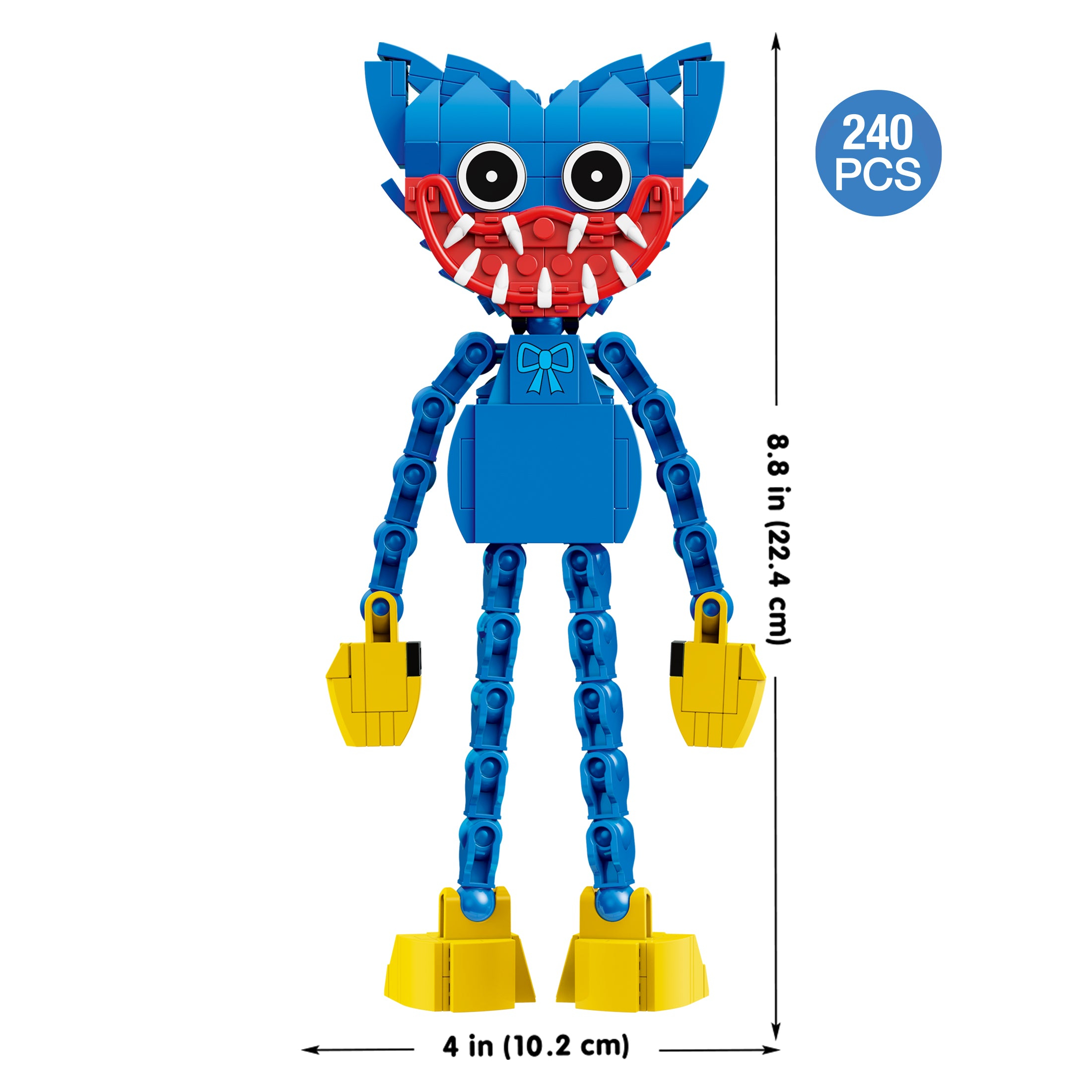 Brickcraft x Poppy Playtime Huggy Wuggy Brick Building Set