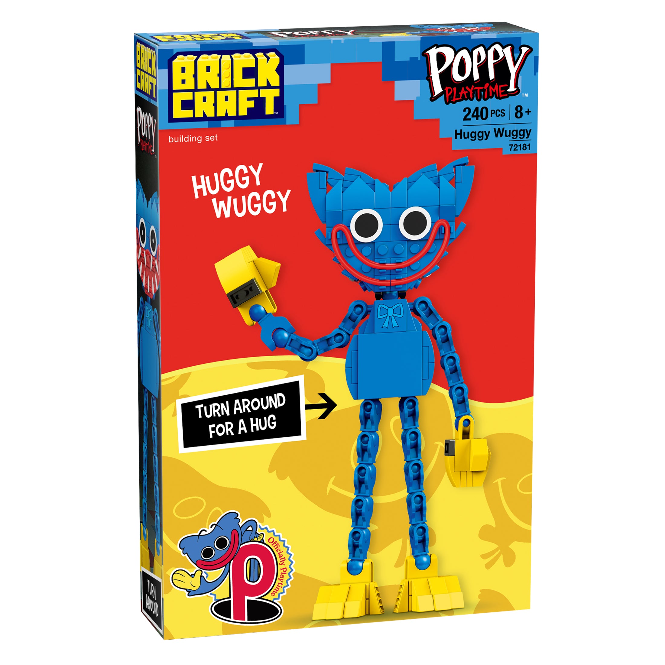 Brickcraft x Poppy Playtime Huggy Wuggy Brick Building Set