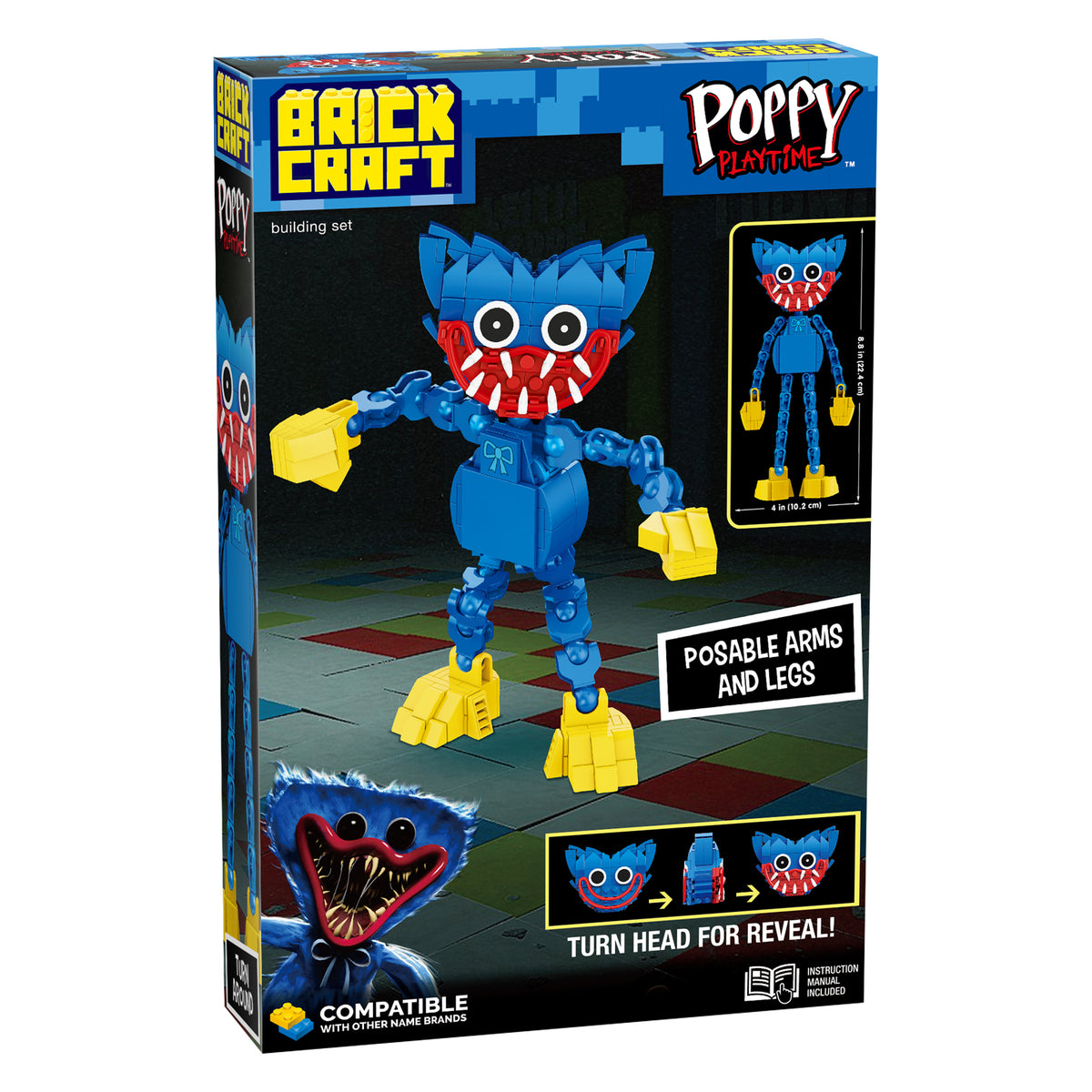 Brickcraft x Poppy Playtime – Spooky Brick Building Sets