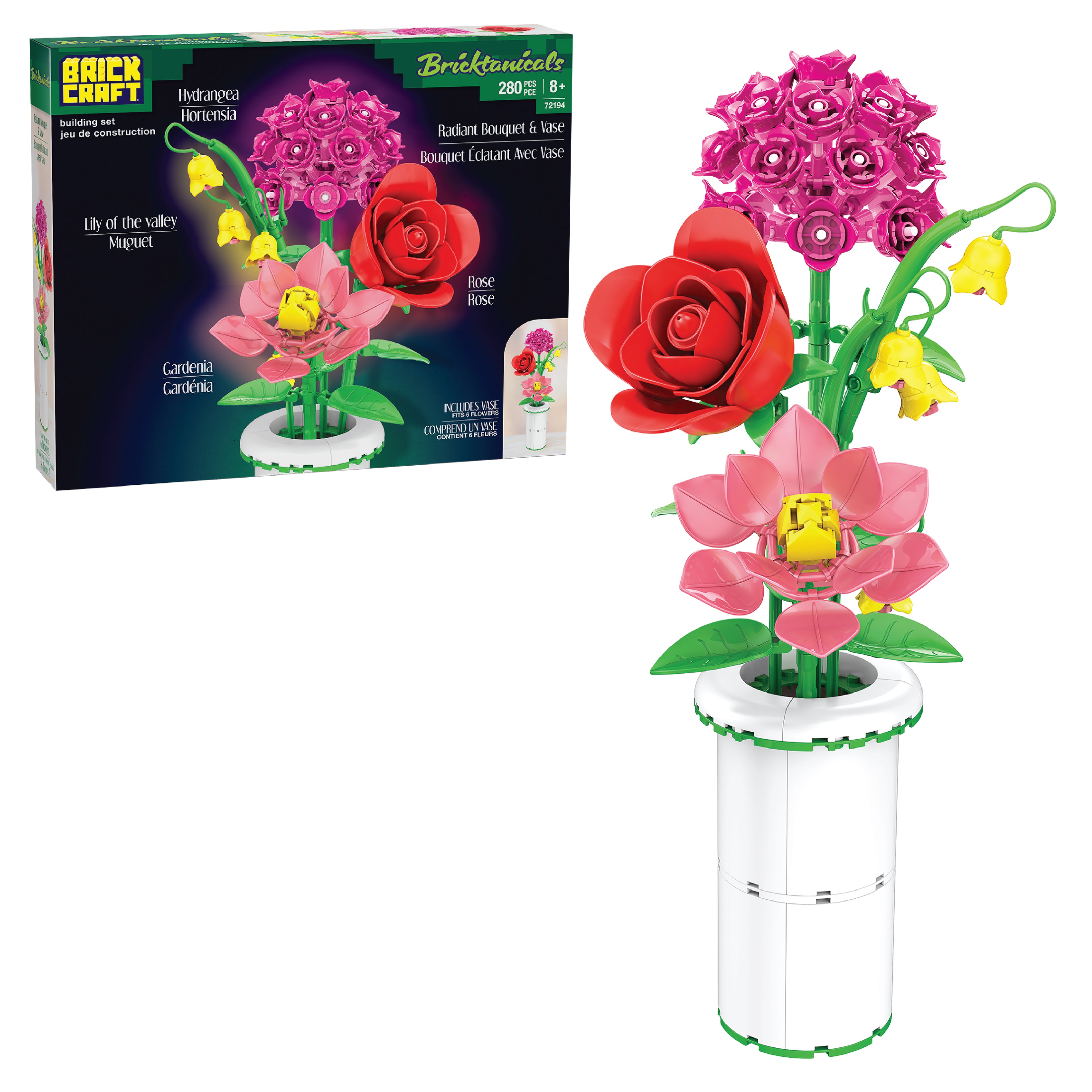 Radiant Bouquet & Vase