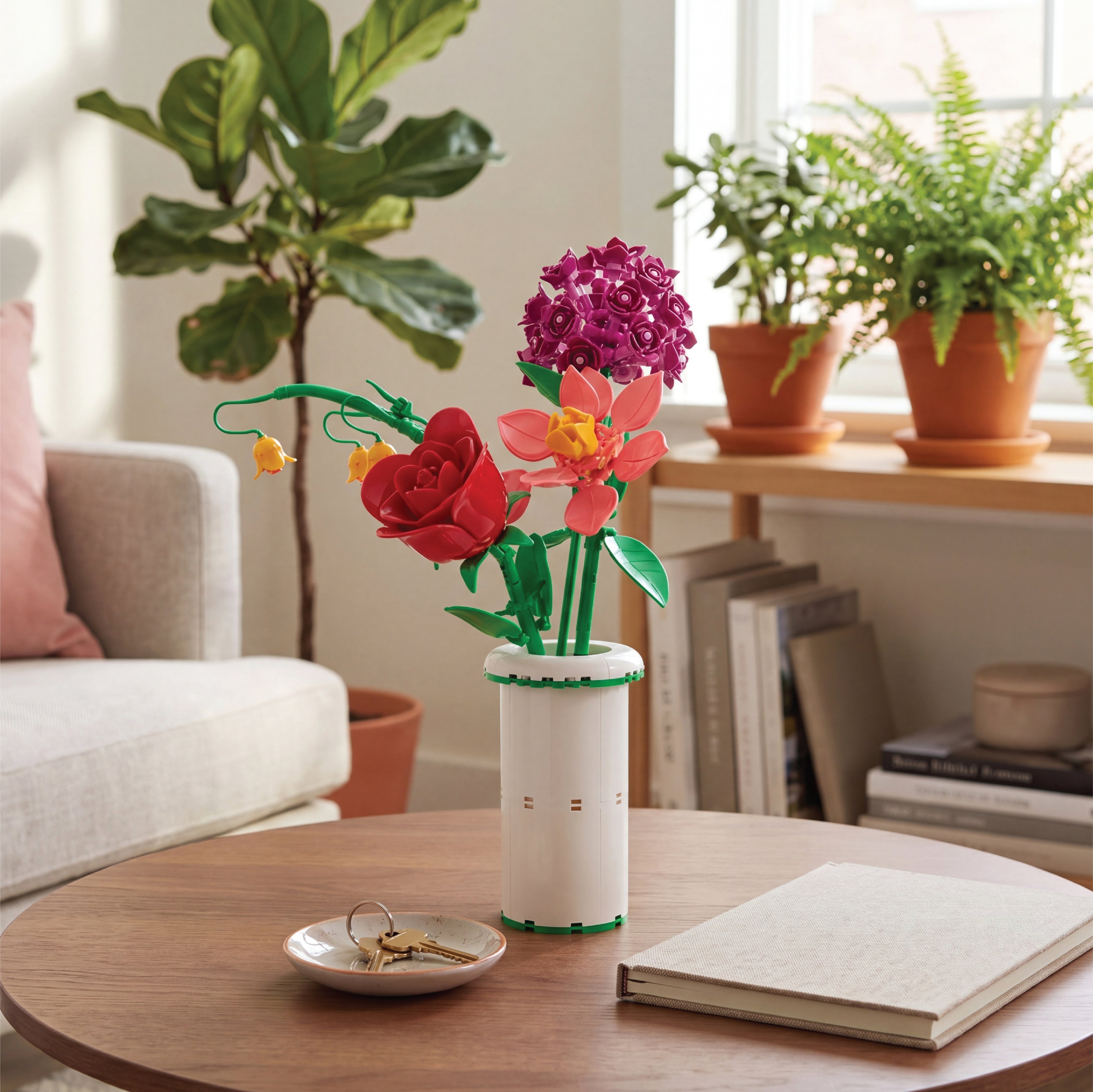 Radiant Bouquet & Vase