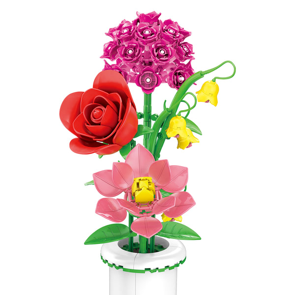 Radiant Bouquet & Vase