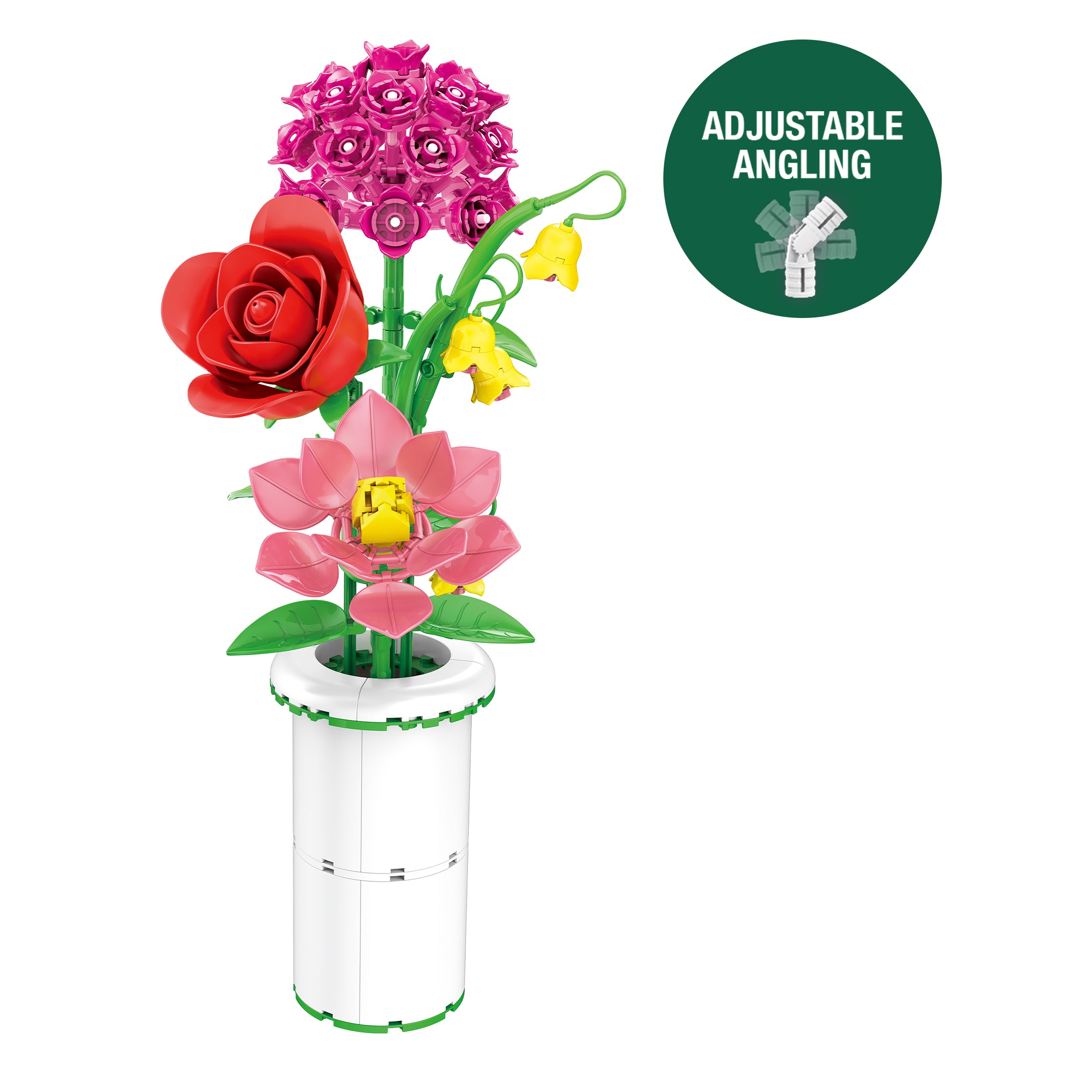 Radiant Bouquet & Vase