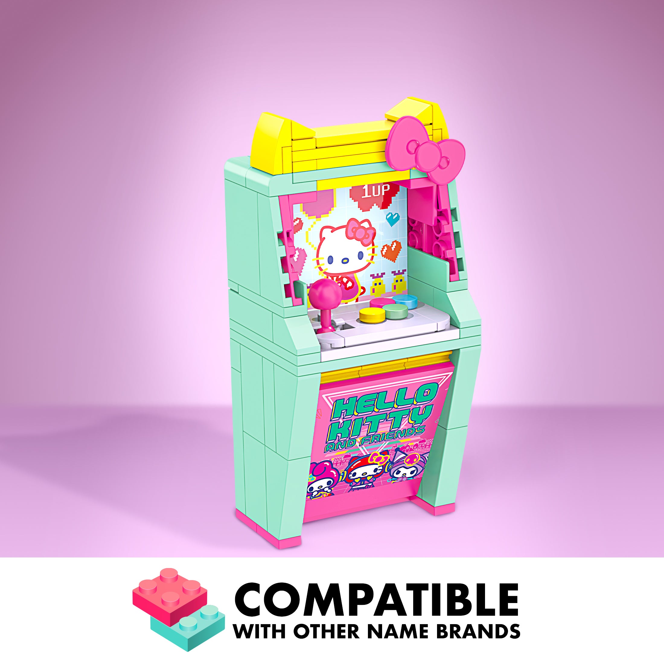 Brickcraft x Hello Kitty Arcade Building Set