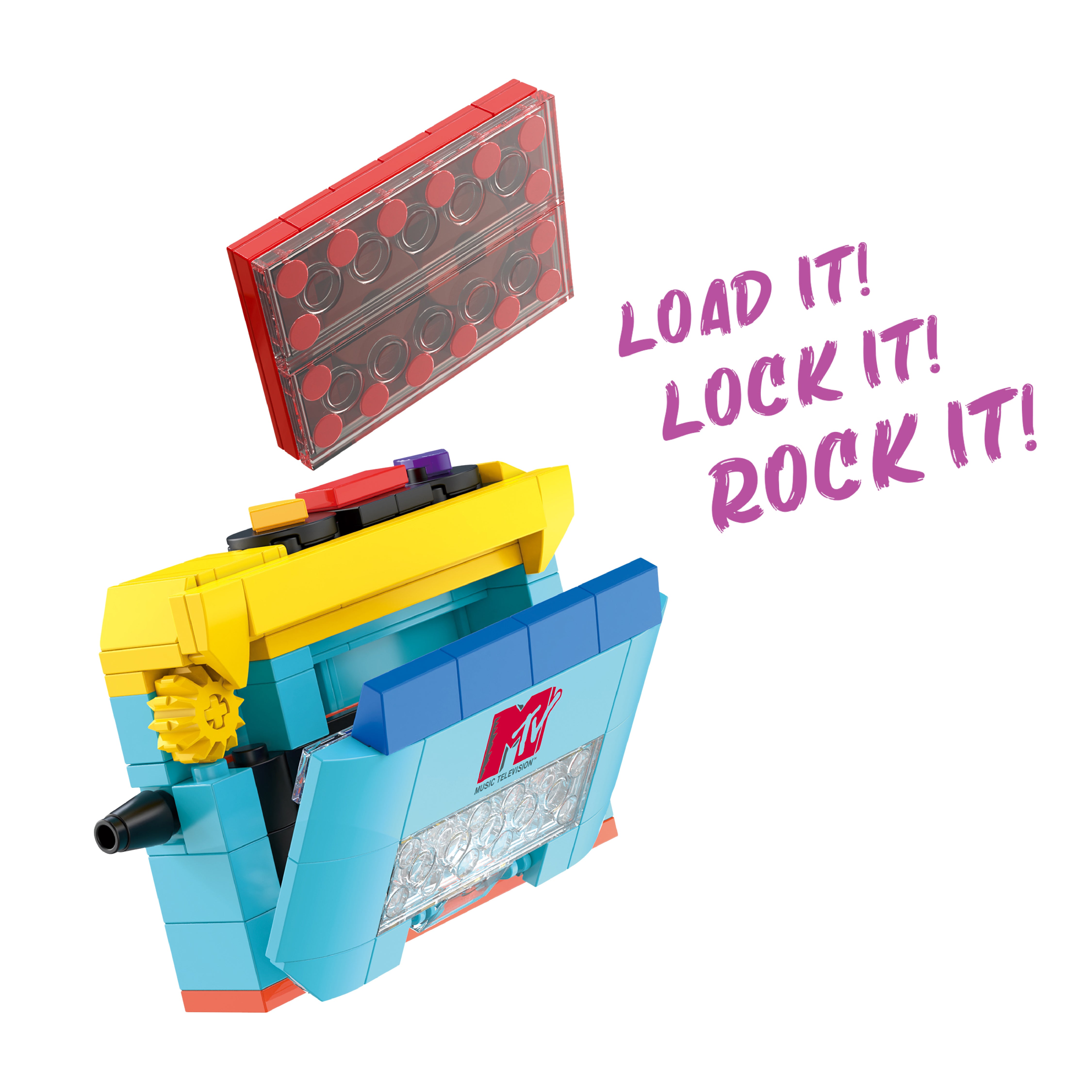 Brickcraft x MTV Collection – Retro Brick Building Sets