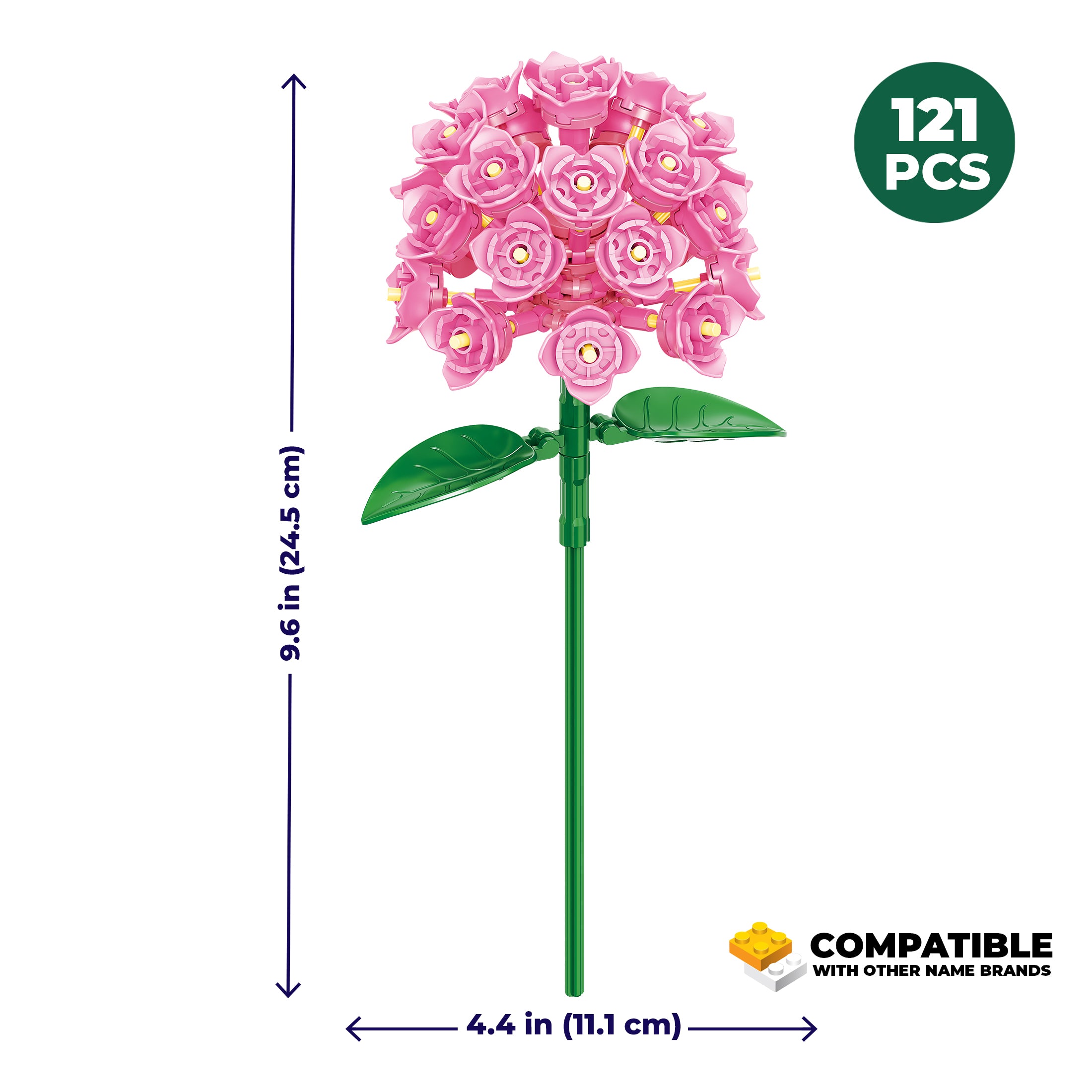 Hydrangea4937　1202 Jumbo Hydrangeas, 12 Stems - Green | BJ's Wholesale Club