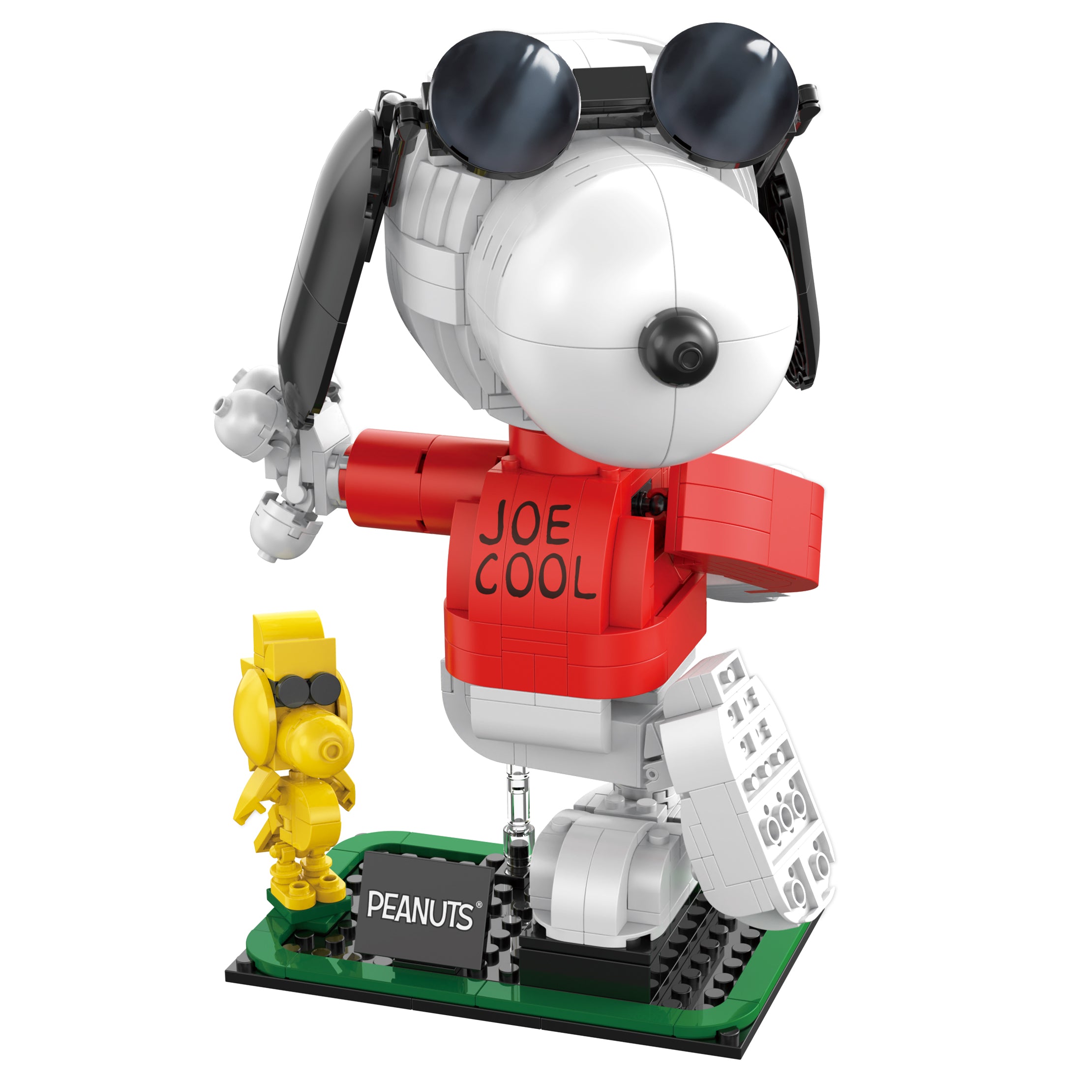 Brickcraft x Peanuts Joe Cool Brick Building Kit – 643 Pieces