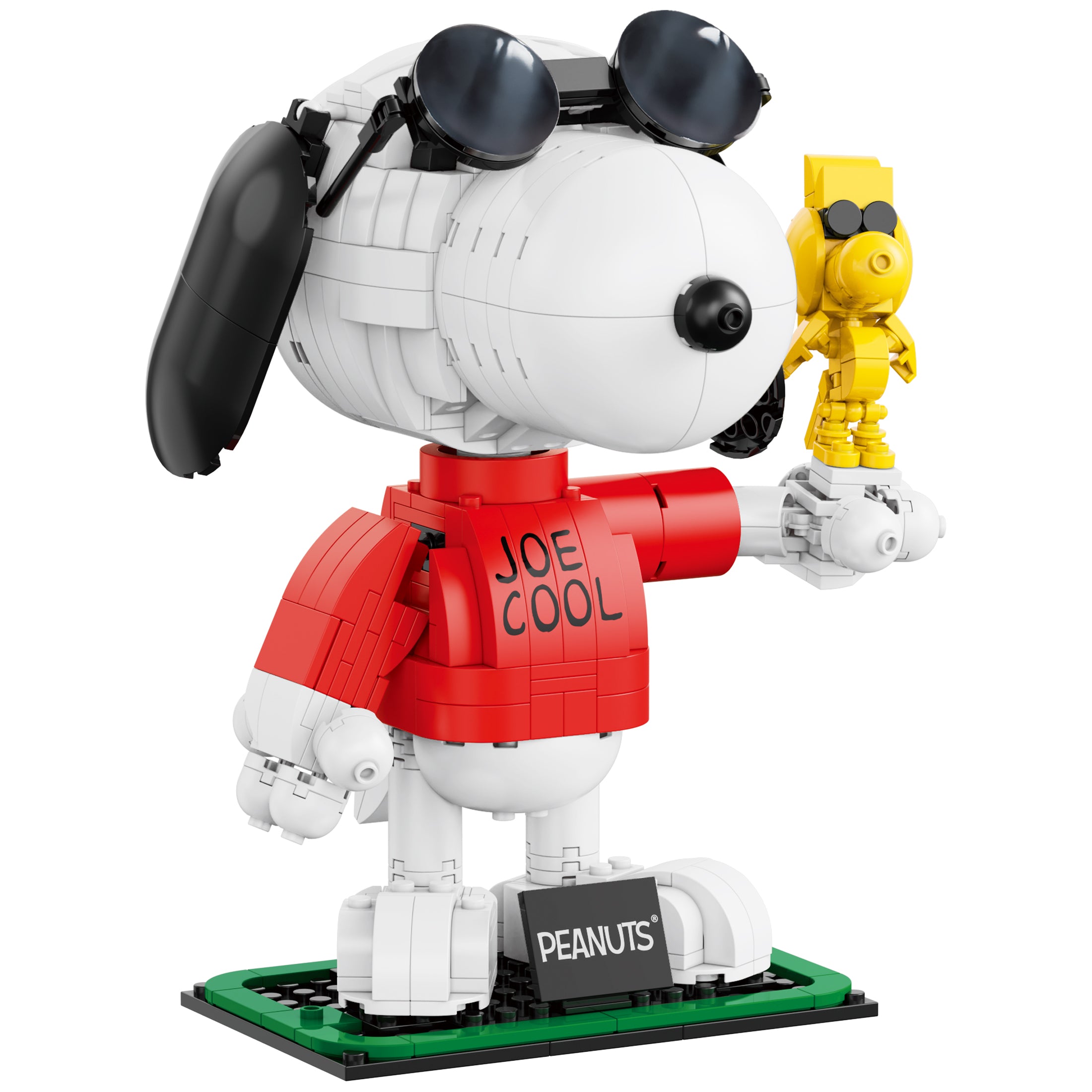 Brickcraft x Peanuts Joe Cool Brick Building Kit – 643 Pieces