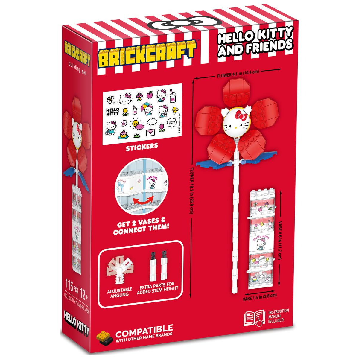 Hello Kitty Flower & Vase