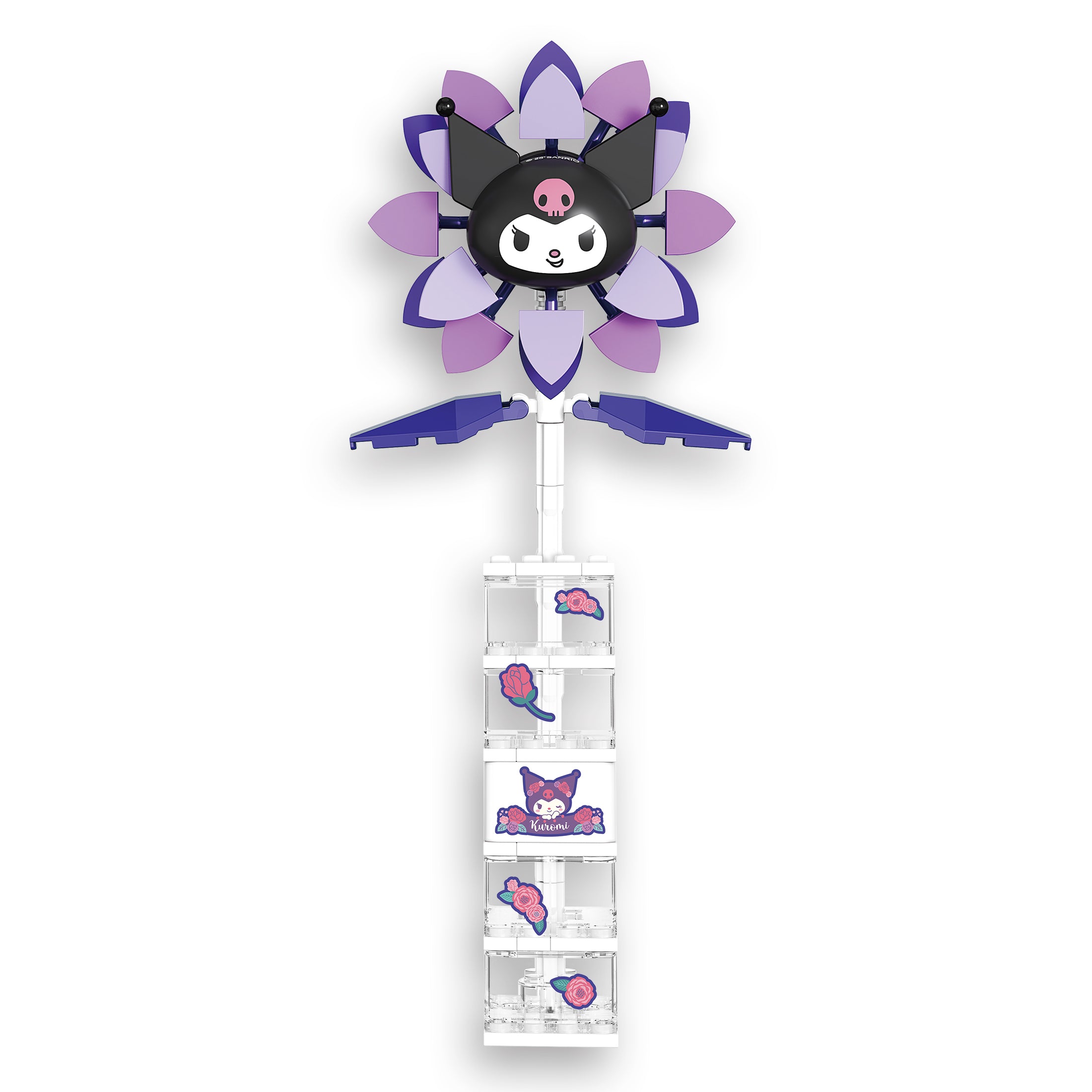 kuromiページ Brickcraft x Sanrio Kuromi™ Flower & Vase Brick Building Set