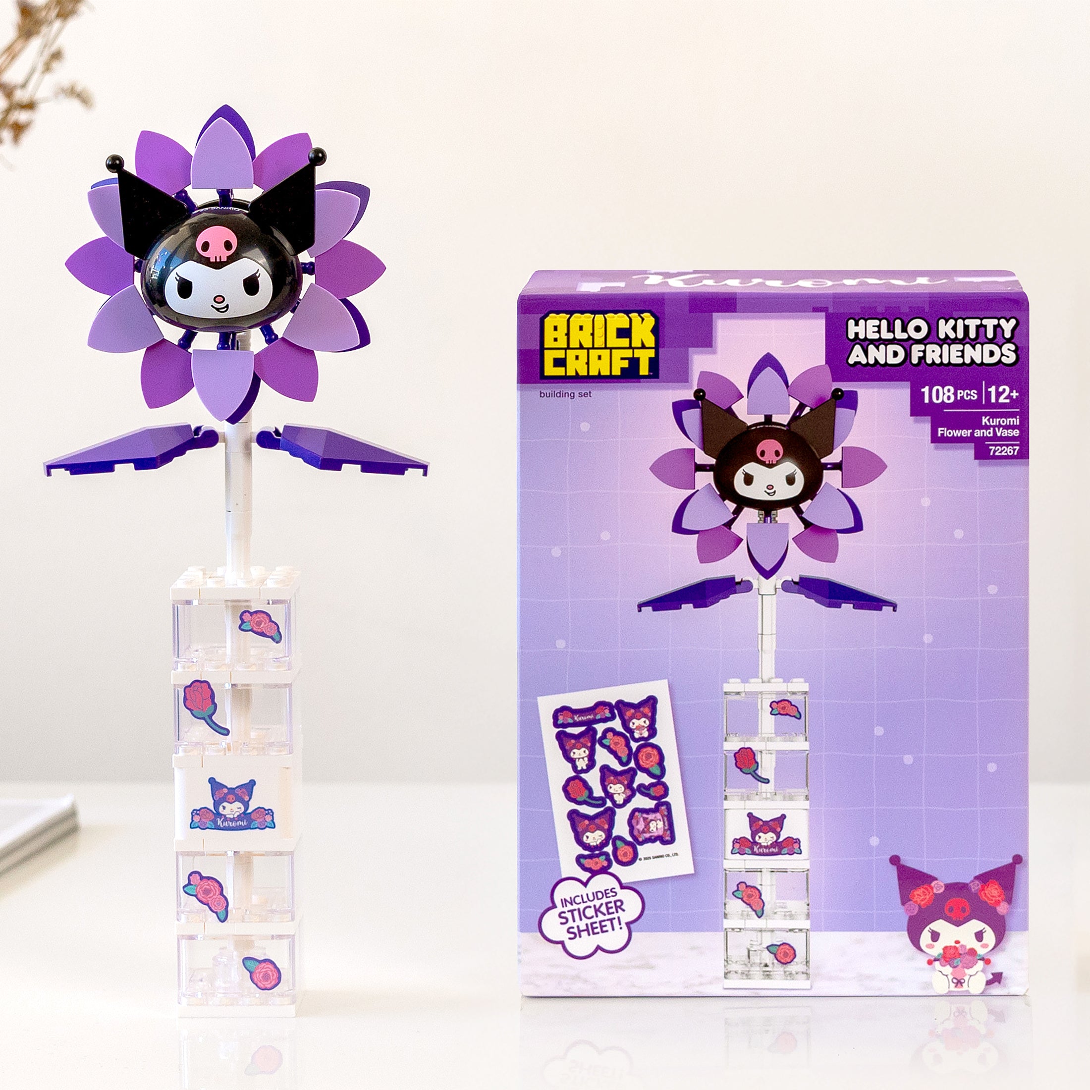 Kuromi Flower & Vase