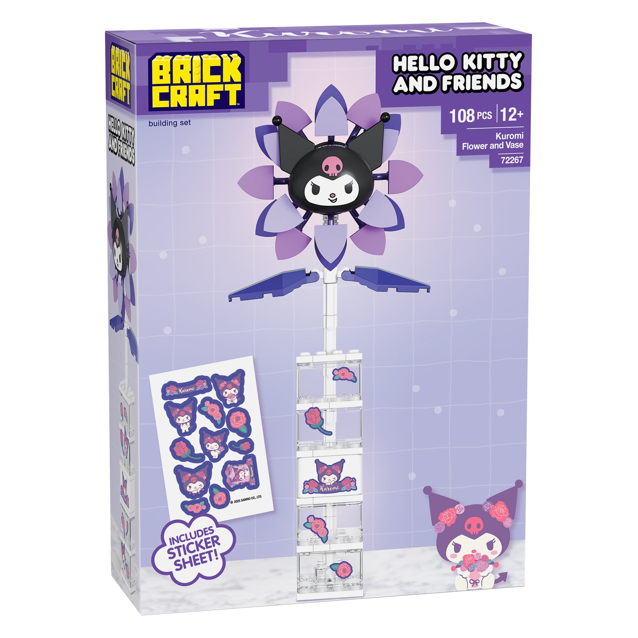 Kuromi Flower & Vase