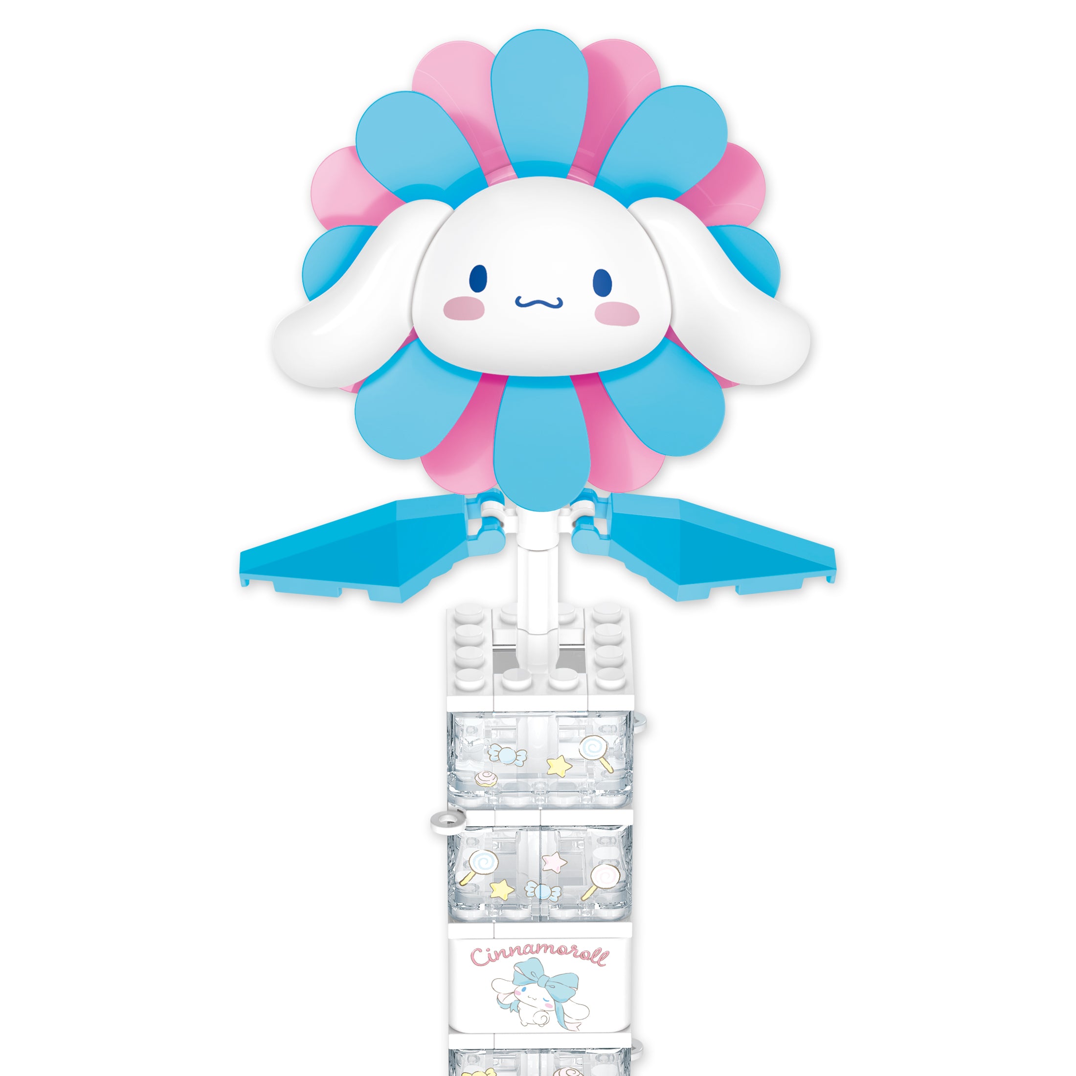 Brickcraft x Hello Kitty Cinnamoroll Flower & Vase Brick Building Set