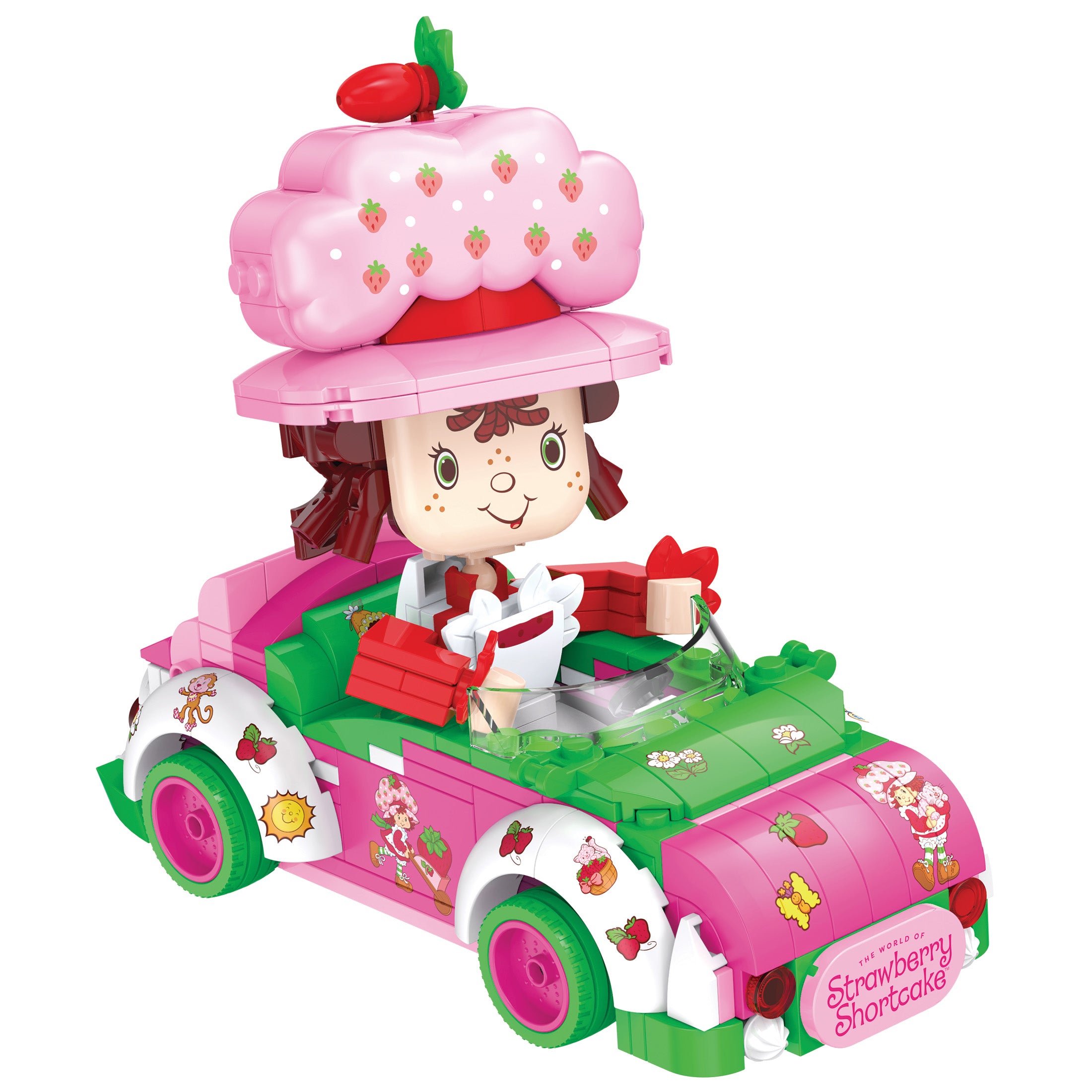Brickcraft x Strawberry Shortcake Berry Cruiser Brick