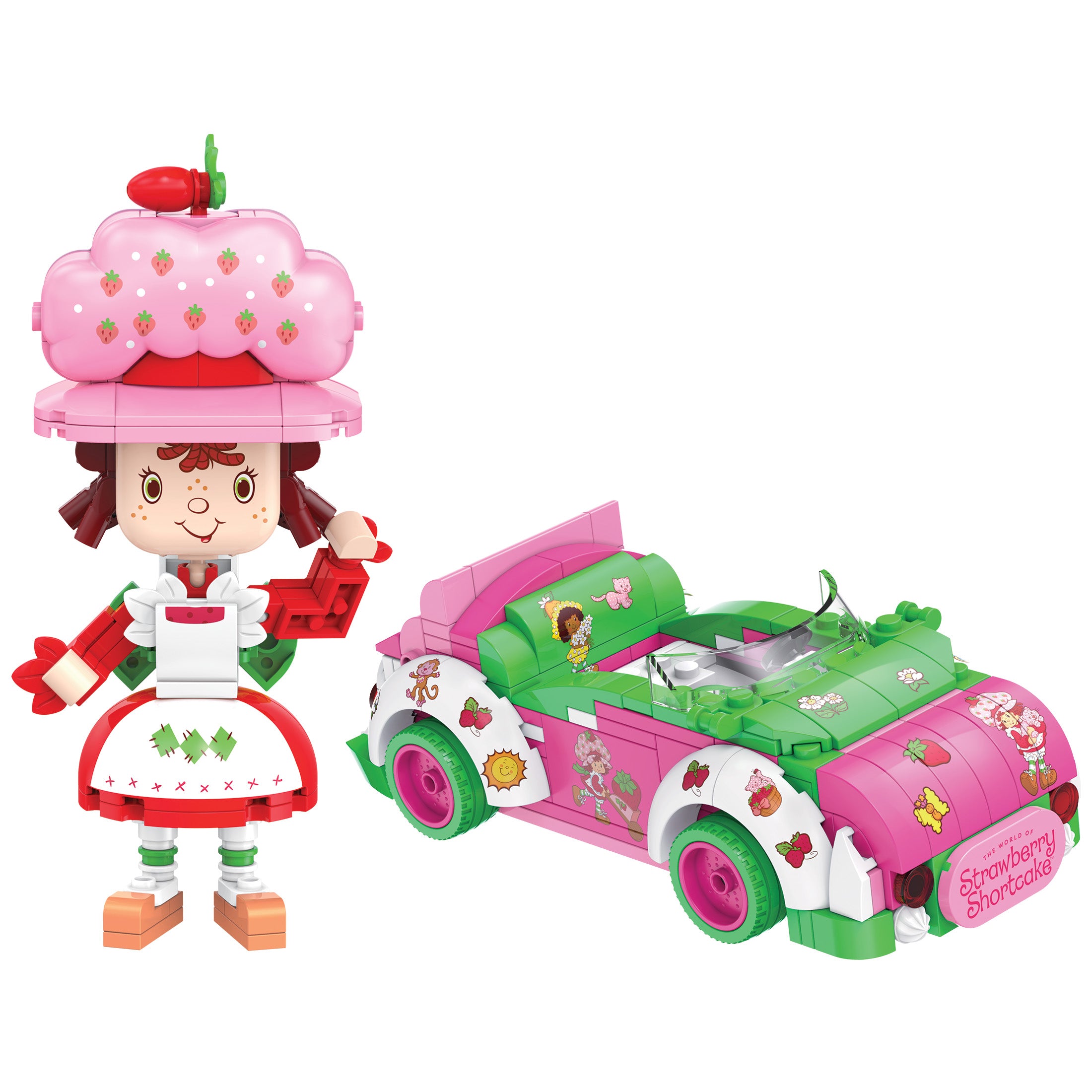 strawberryページ Brickcraft x Strawberry Shortcake Berry Cruiser Brick