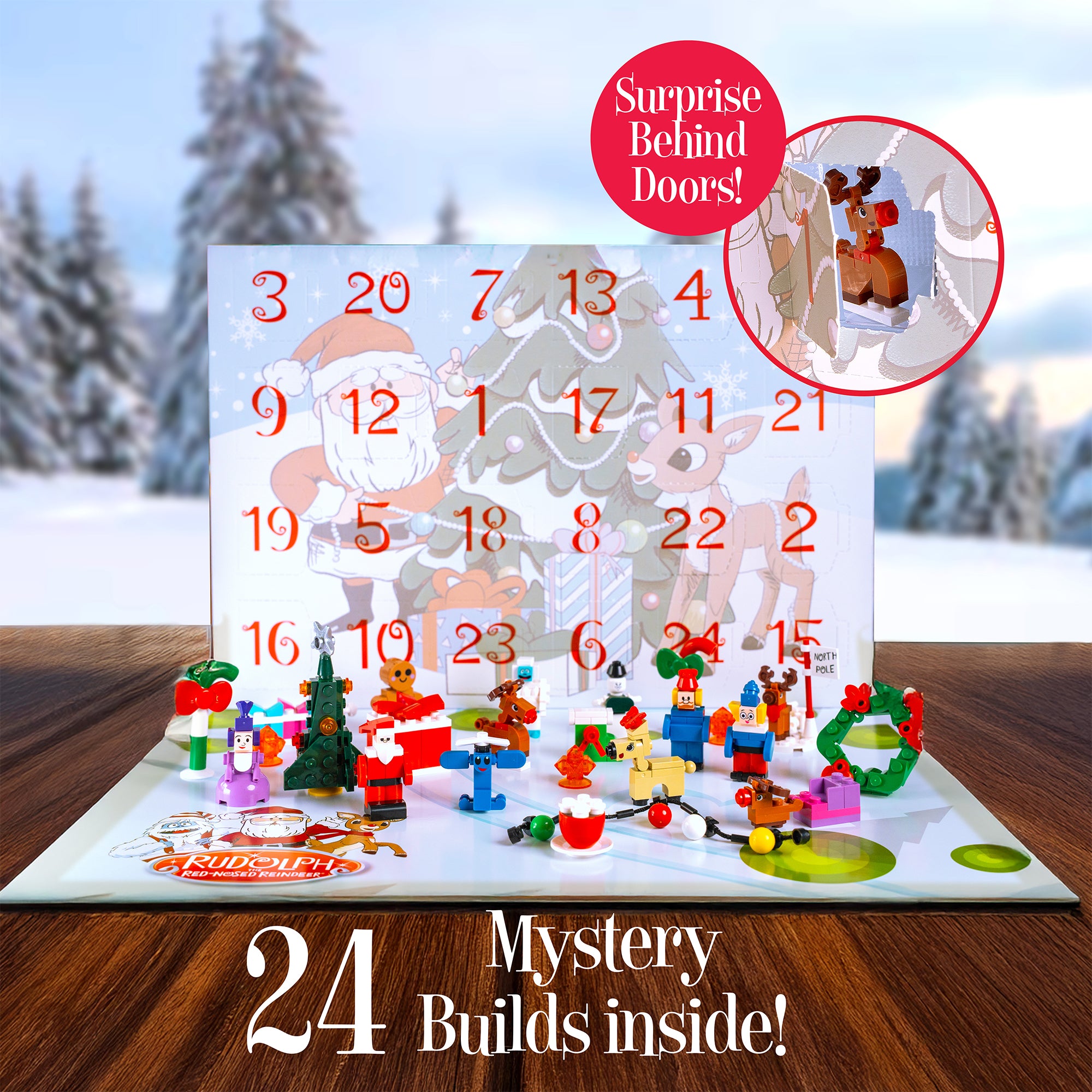 Rudolph's Holiday Countdown Advent Calendar