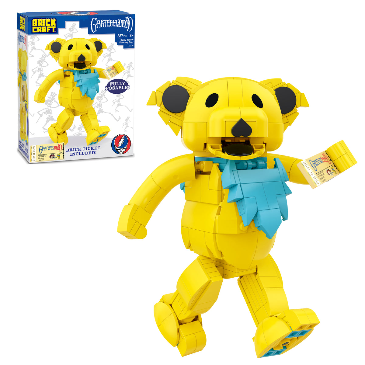Burry Yellow Dancing Bear