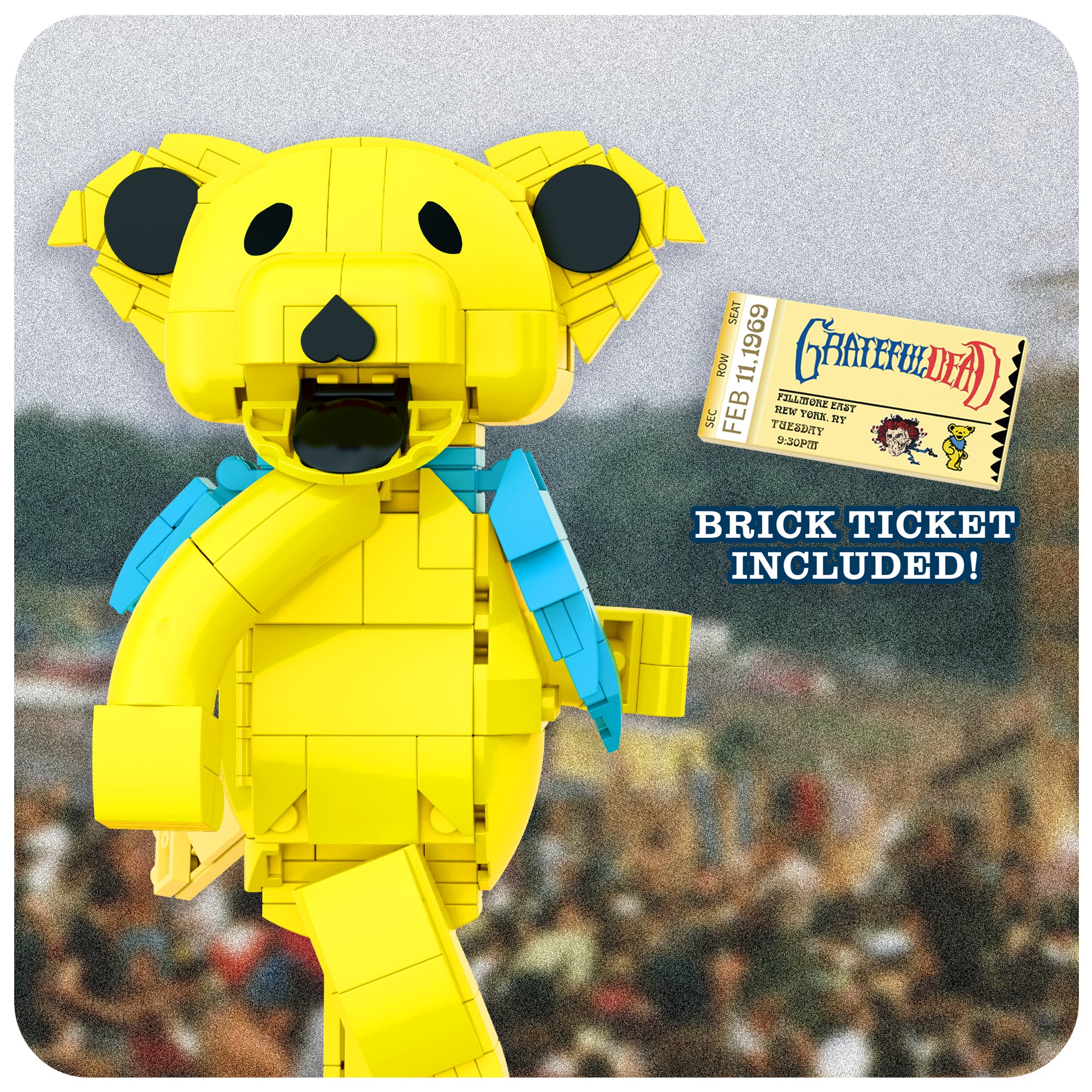 Burry Yellow Dancing Bear