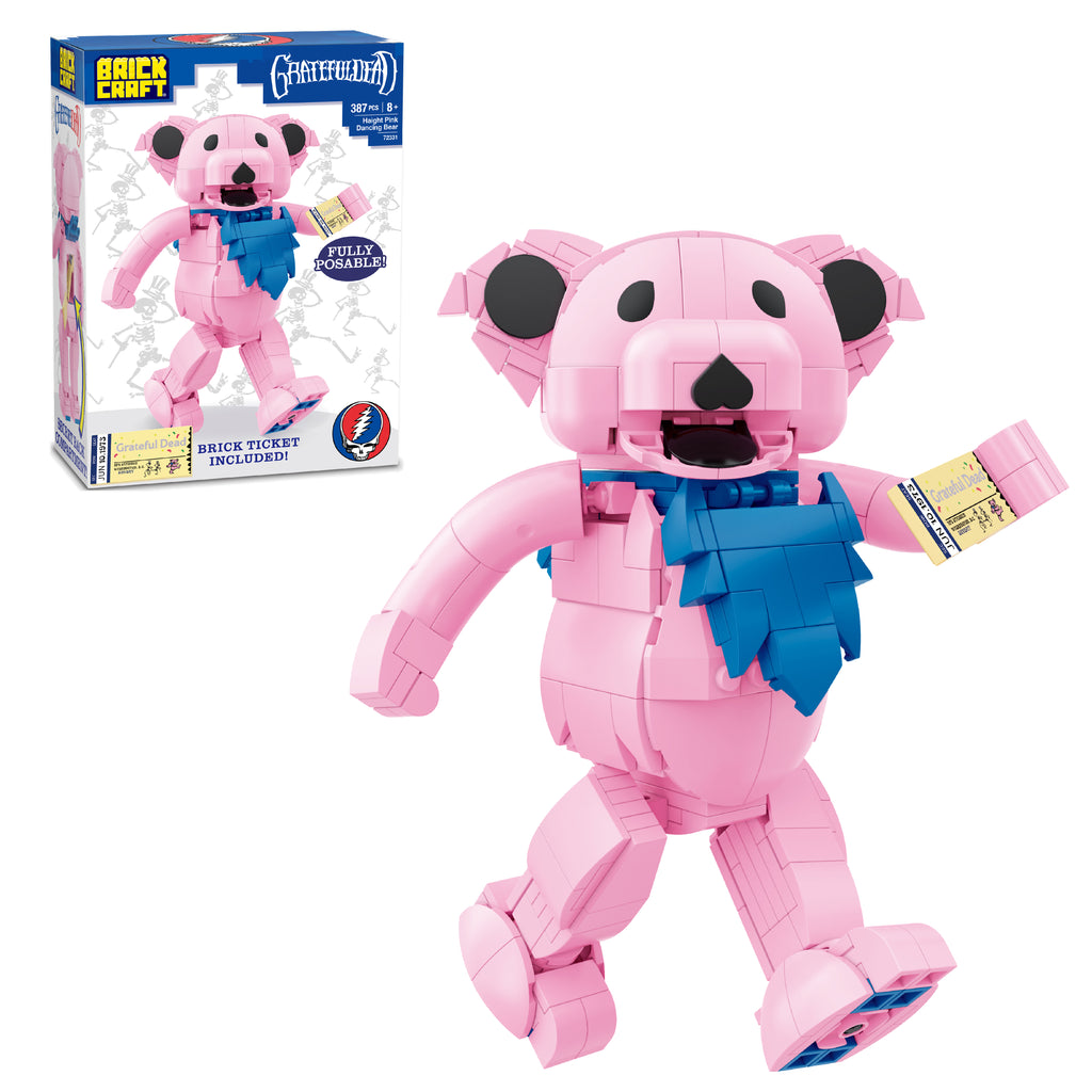Haight Pink Dancing Bear