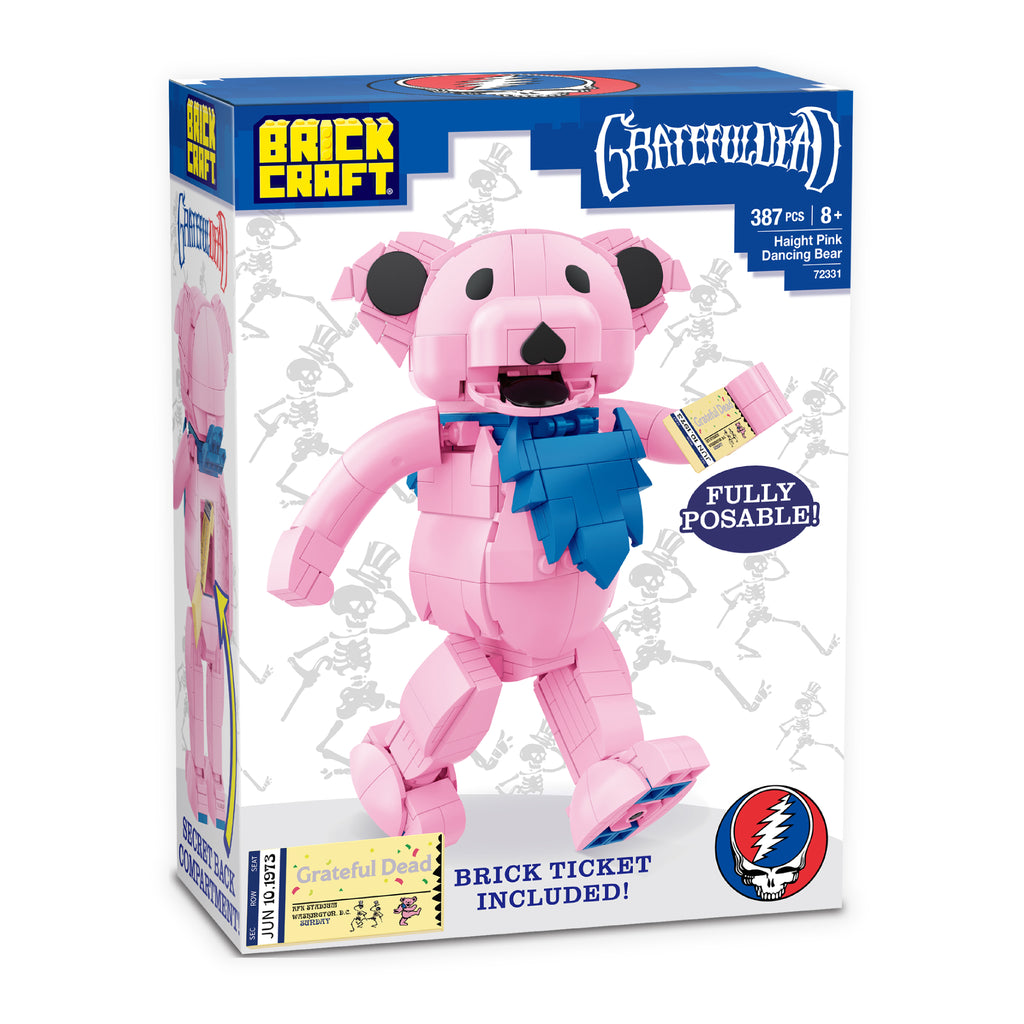 Haight Pink Dancing Bear