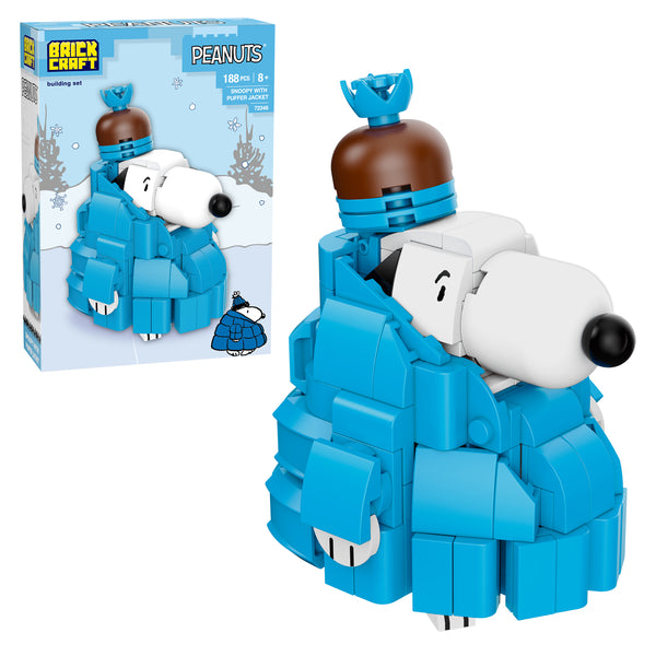 Snoopy With Puffer Jacket