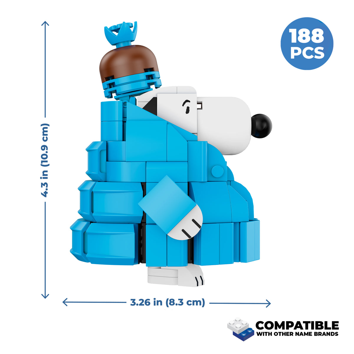 Snoopy With Puffer Jacket