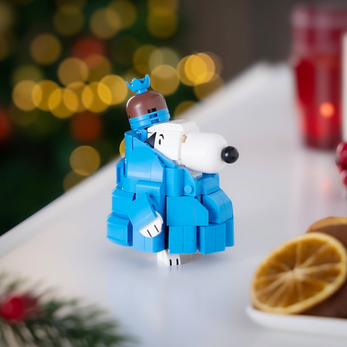 Snoopy With Puffer Jacket