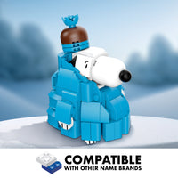 Snoopy With Puffer Jacket