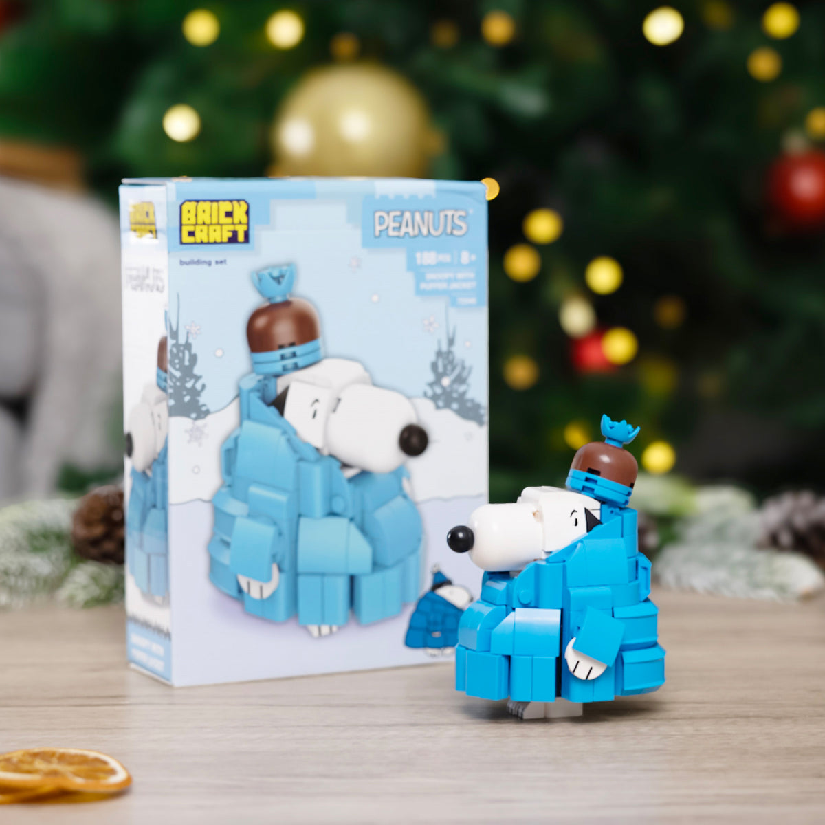 Snoopy With Puffer Jacket